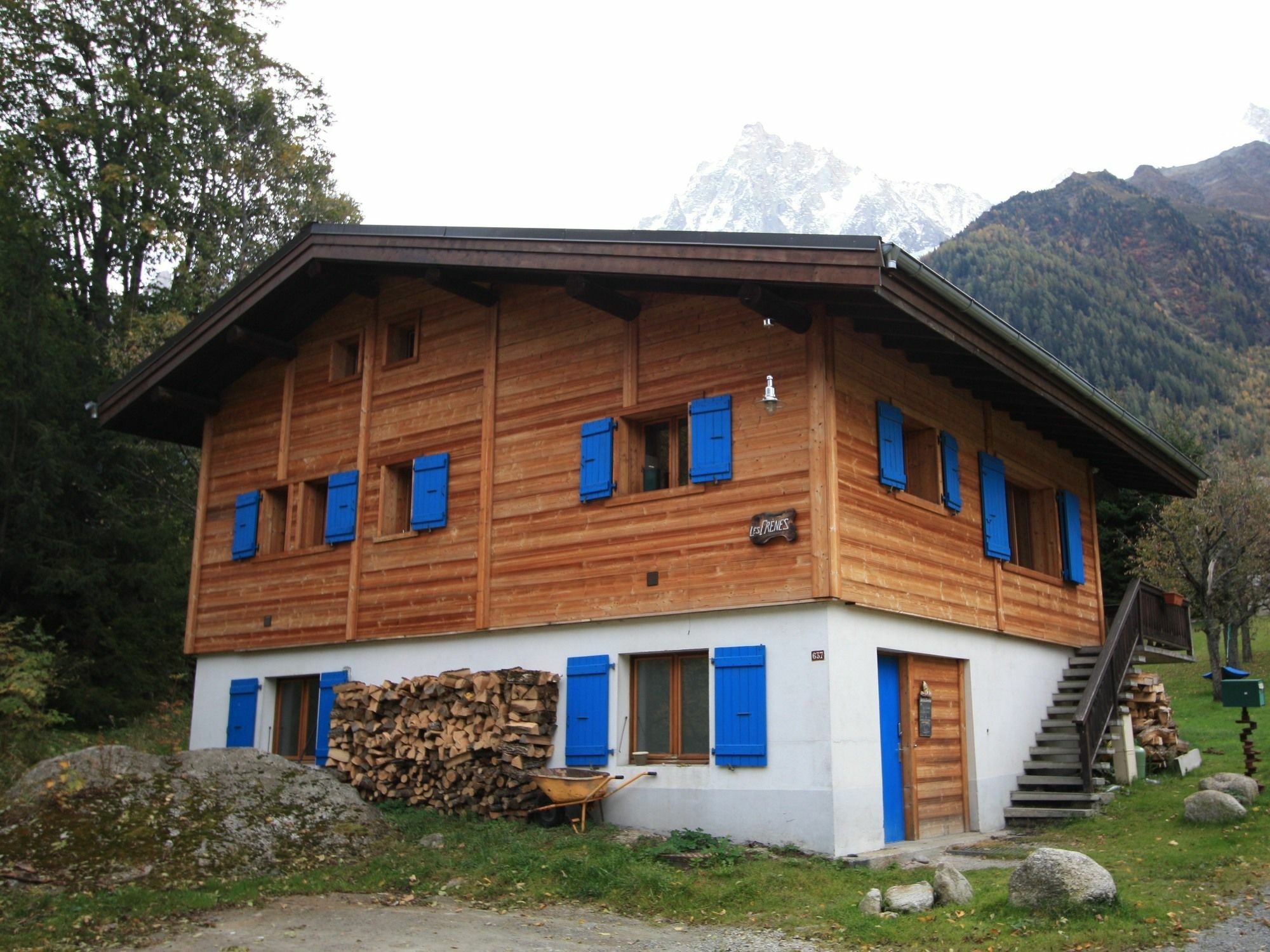 B&B Chalet Les Frenes Chamonix Exterior foto